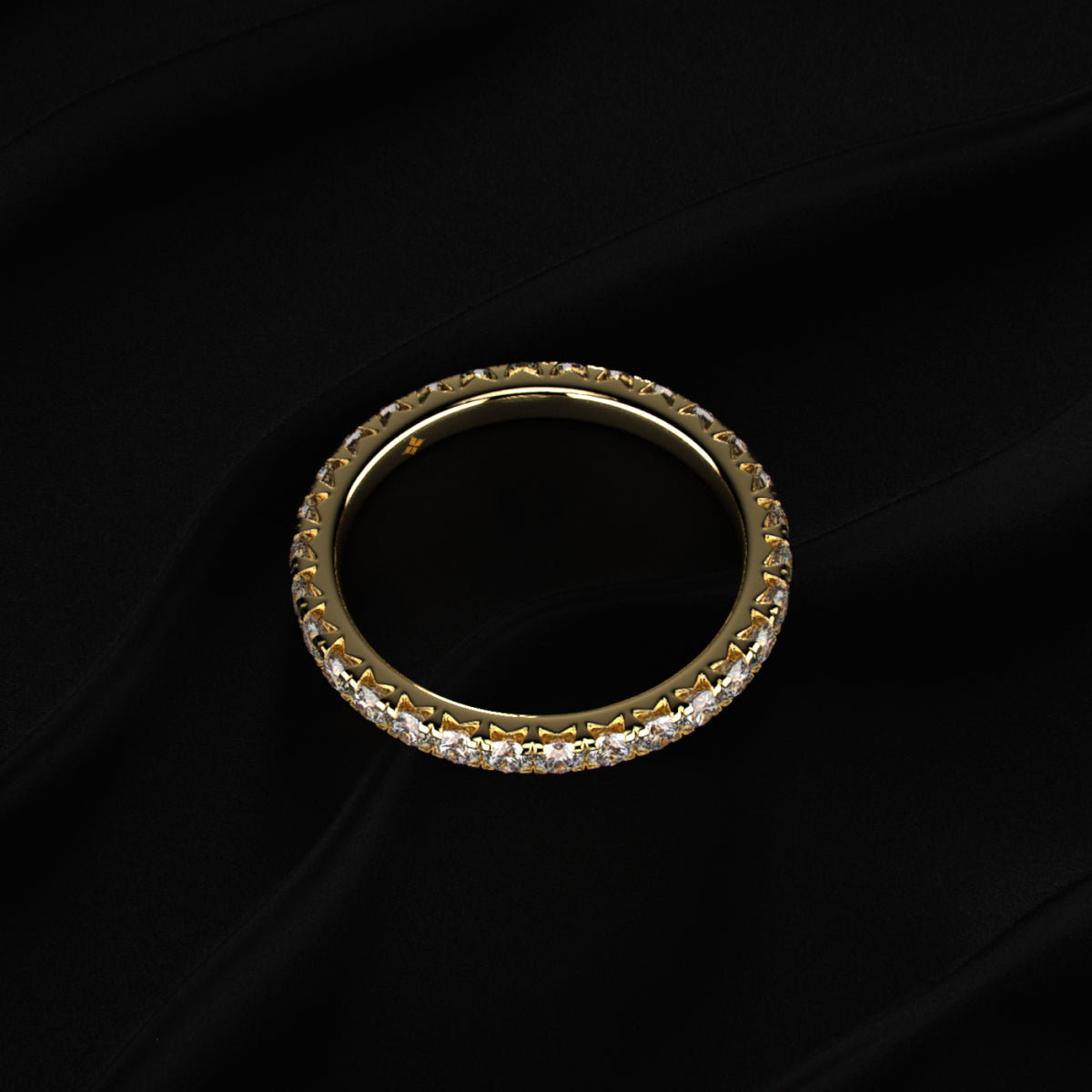 Full Diamond Eternity Ring | Earthly Jewels 