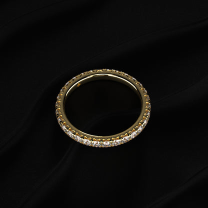 Full Diamond Eternity Ring | Earthly Jewels 