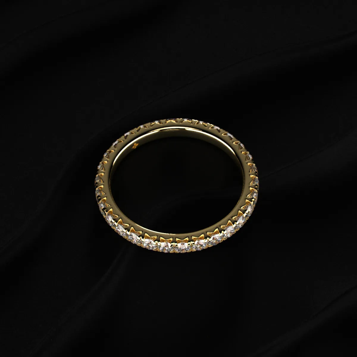 Full Diamond Eternity Ring | Earthly Jewels 