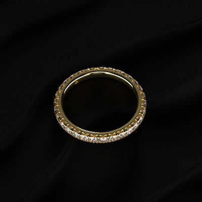 Full Diamond Eternity Ring | Earthly Jewels 