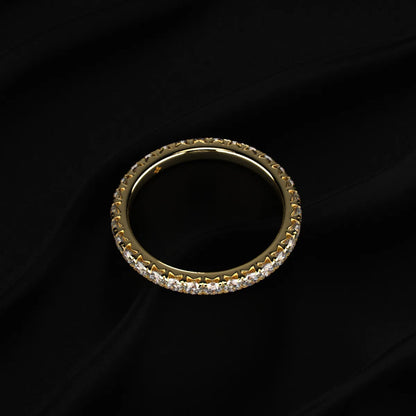 Full Diamond Eternity Ring | Earthly Jewels 