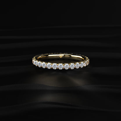 Full Diamond Eternity Ring | Earthly Jewels 