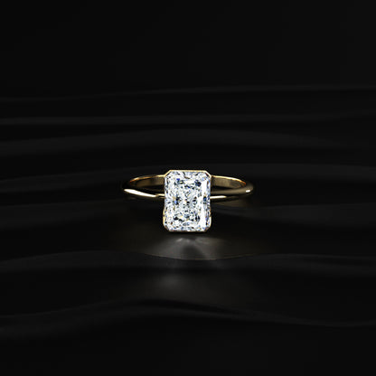 2 Carat Radiant Cut Engagement Ring