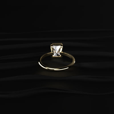 2 Carat Radiant Cut Engagement Ring | Earthly Jewels