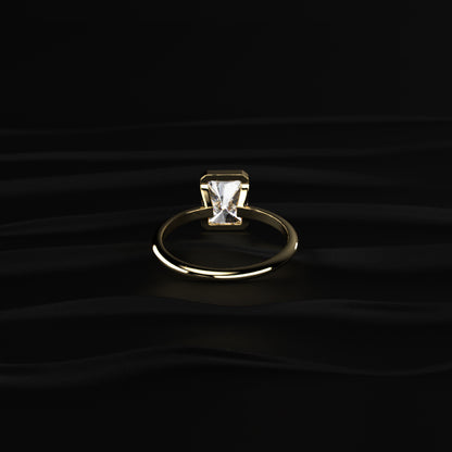 2 Carat Radiant Cut Engagement Ring