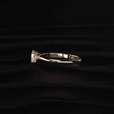 Round Shape Solitaire Ring | Earthly Jewels