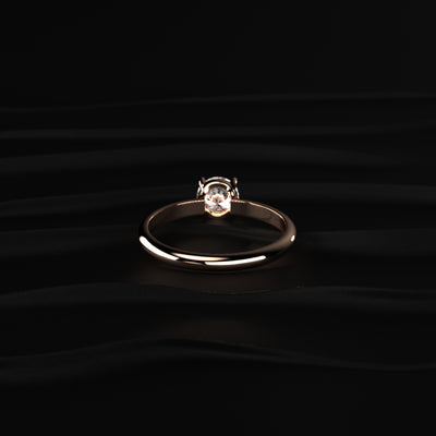 Round Shape Solitaire Ring | Earthly Jewels
