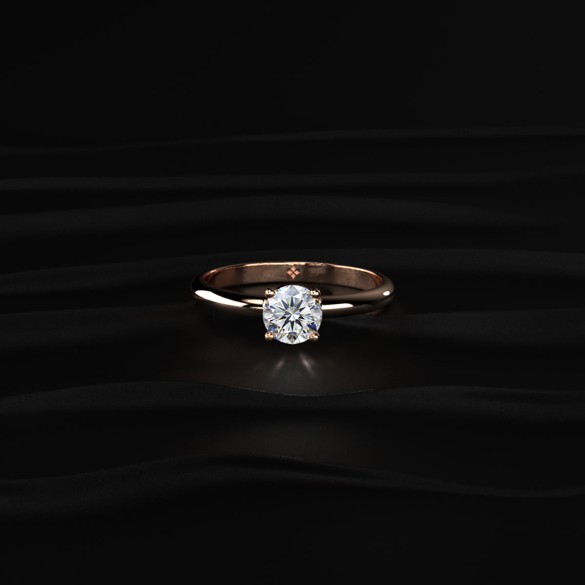 Round Shape Solitaire Ring