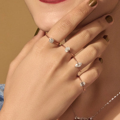 Marquise Solitaire Engagement Ring | Earthly Jewels