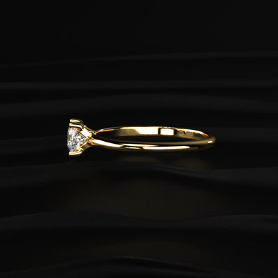 0.5Ct Cushion Beauty Ring | Earthly  Jewels