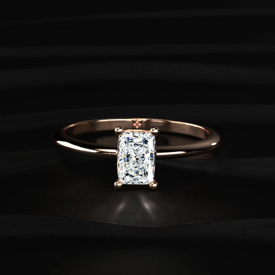Radiant Cut Engagement Ring | Earthly Jewels