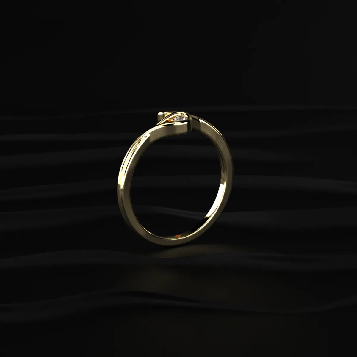 Round Diamond Infinity Band | Earthly Jewels