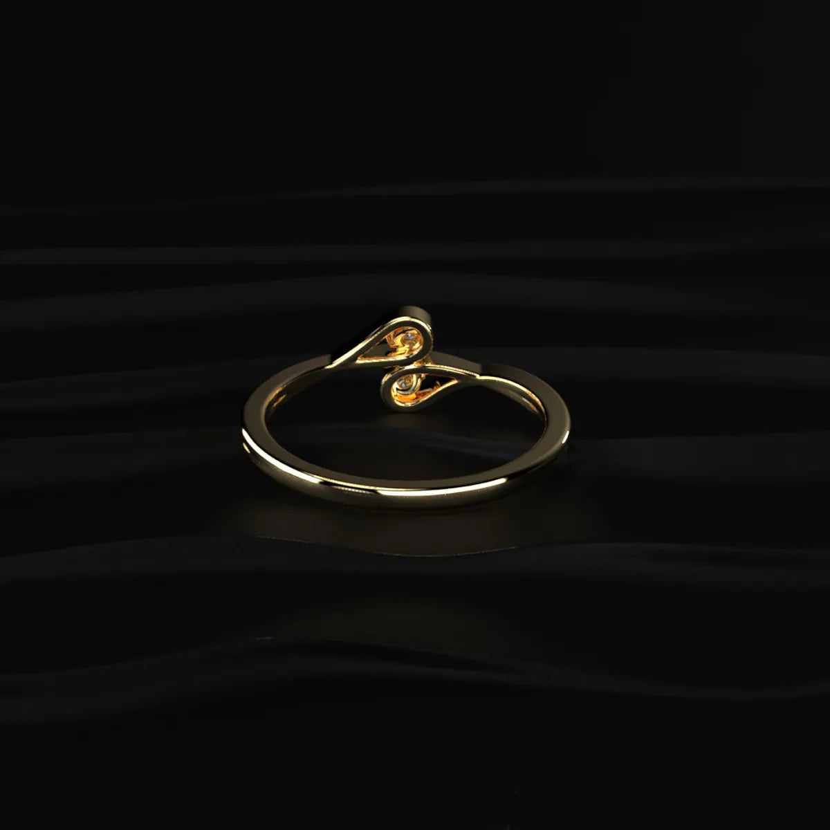 Round Diamond Infinity Band | Earthly Jewels