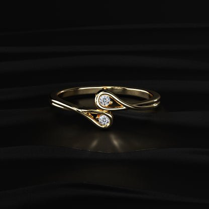 Round Diamond Infinity Band | Earthly Jewels