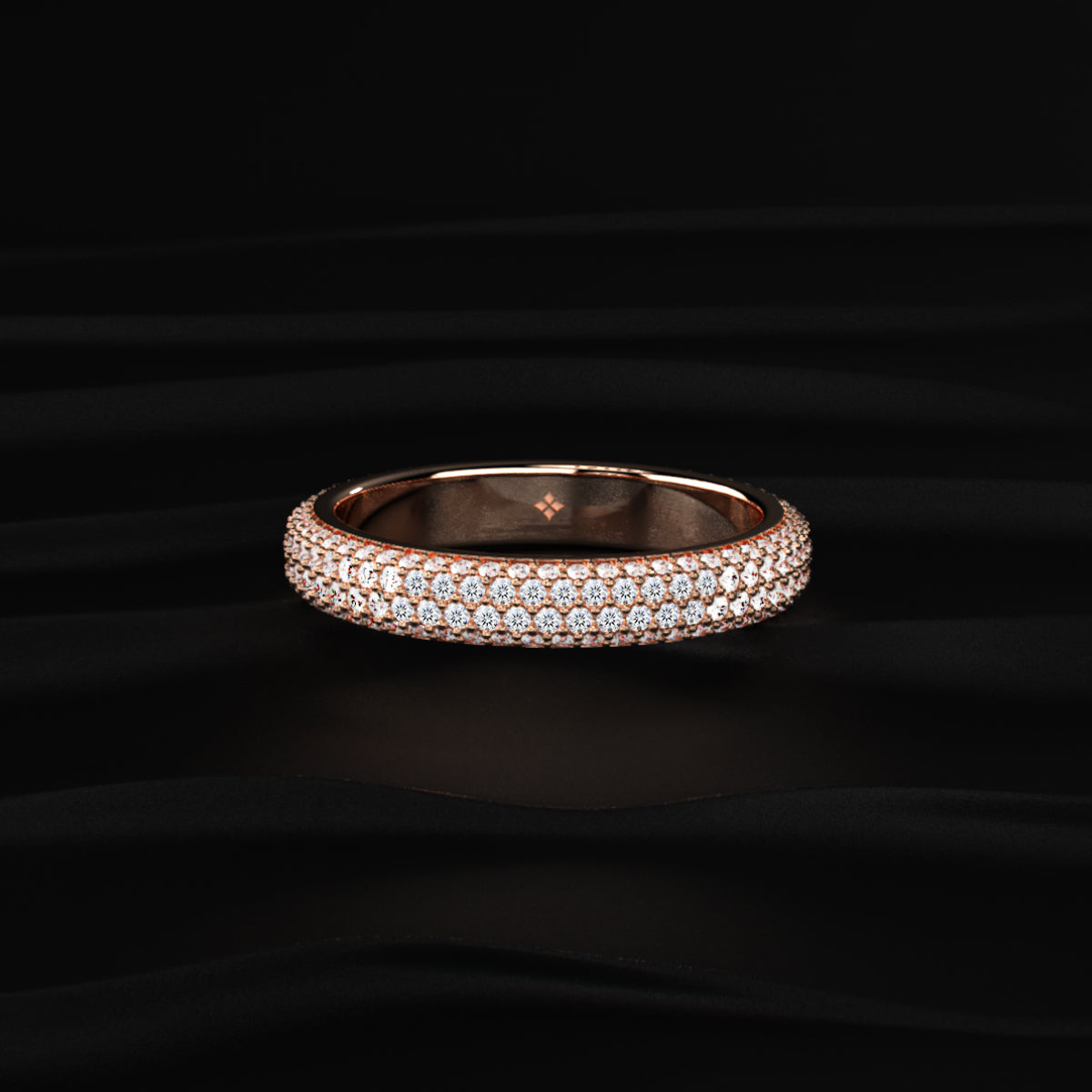 Multi Row Eternity Band | Earthly jewels