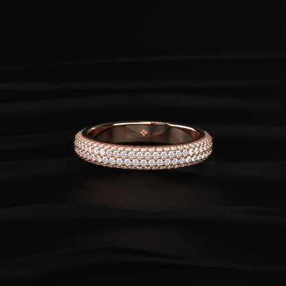 Multi Row Eternity Band | Earthly jewels