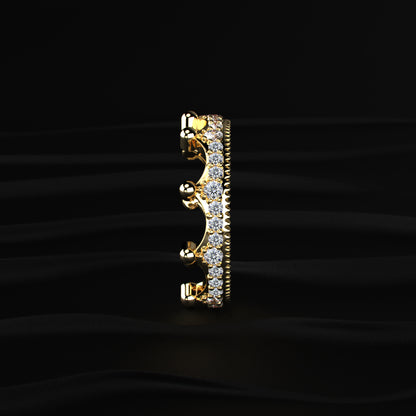 Crown Shaped Ring | Earthly jewels