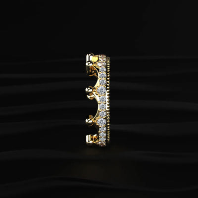 Crown Shaped Ring | Earthly Jewels