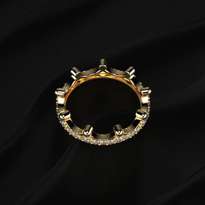 Crown Shaped Ring | Earthly Jewels