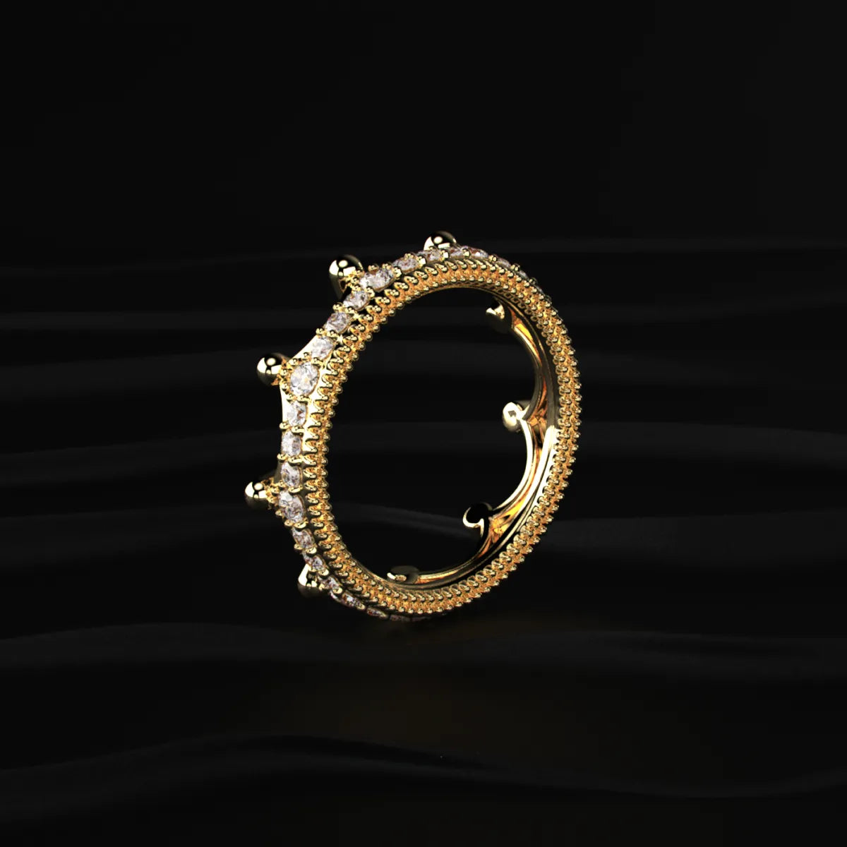 Crown Shaped Ring | Earthly Jewels