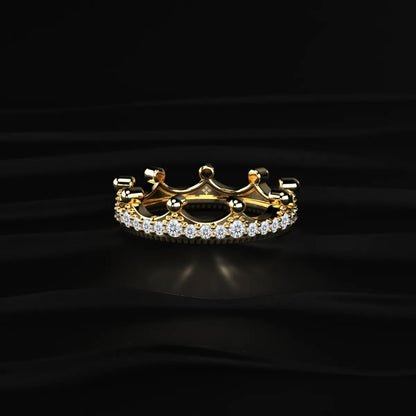 Crown Shaped Ring | Earthly Jewels