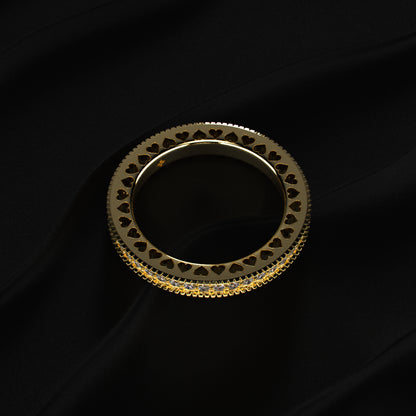 Heart Of Eternity Diamond Ring | Earthly  jewels