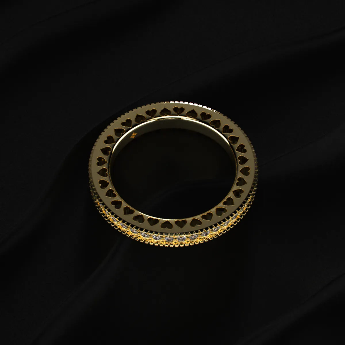 Heart Of Eternity Diamond Ring | Earthly  Jewels