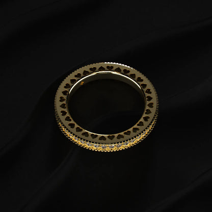 Heart Of Eternity Diamond Ring | Earthly  Jewels