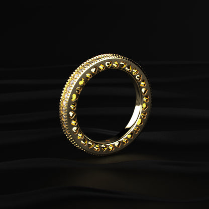 Heart Of Eternity Diamond Ring | Earthly  jewels