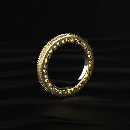 Heart Of Eternity Diamond Ring | Earthly  Jewels