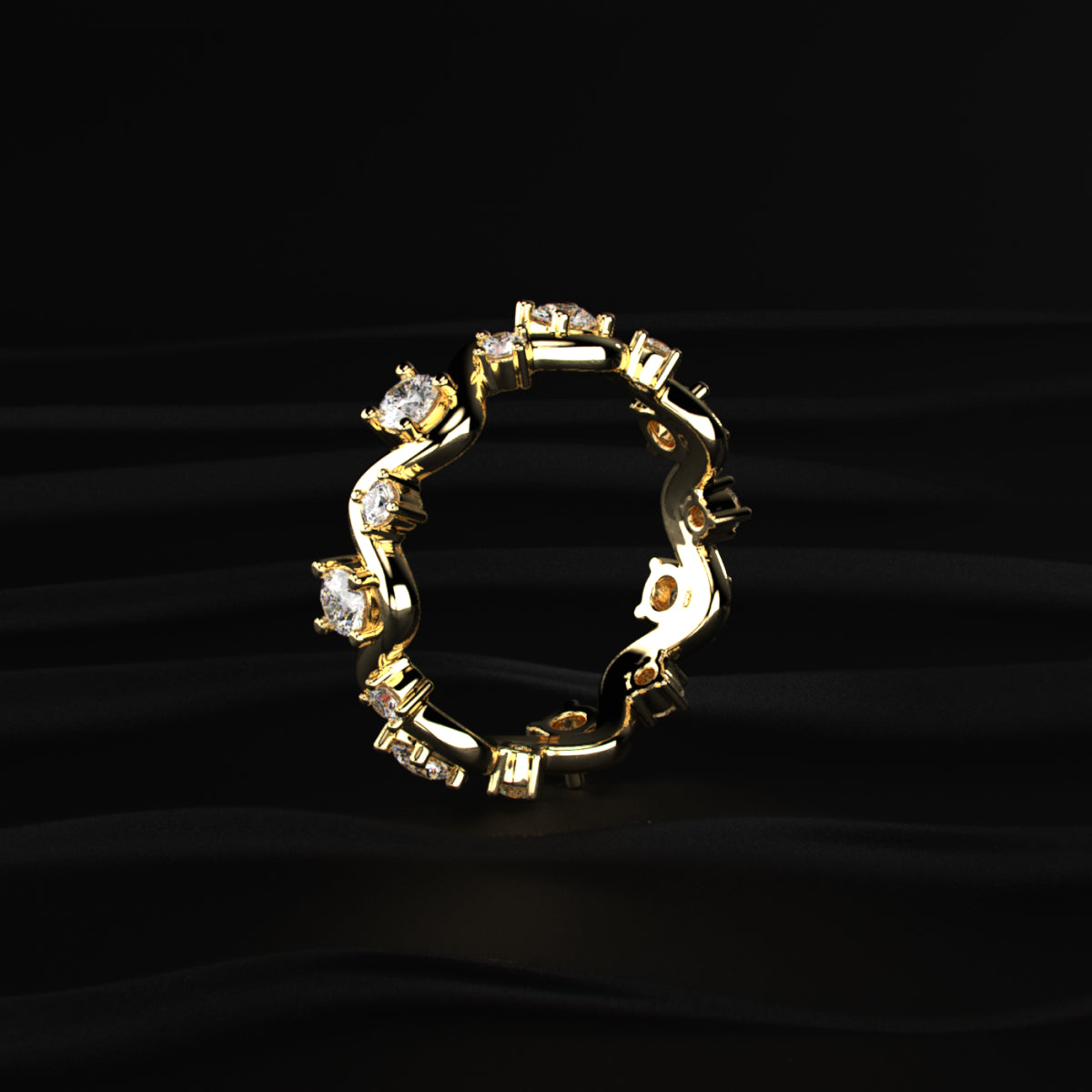 Full Circle Diamond Eternity Ring | Earthly Jewels