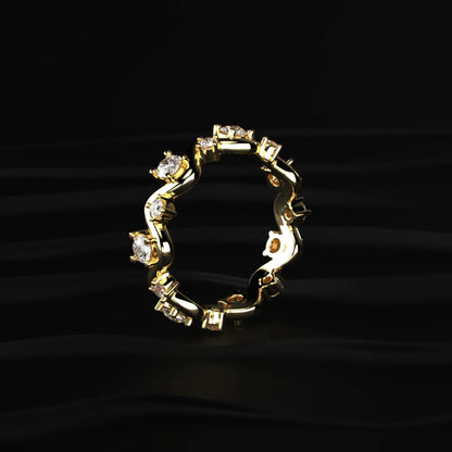 Full Circle Diamond Eternity Ring | Earthly Jewels