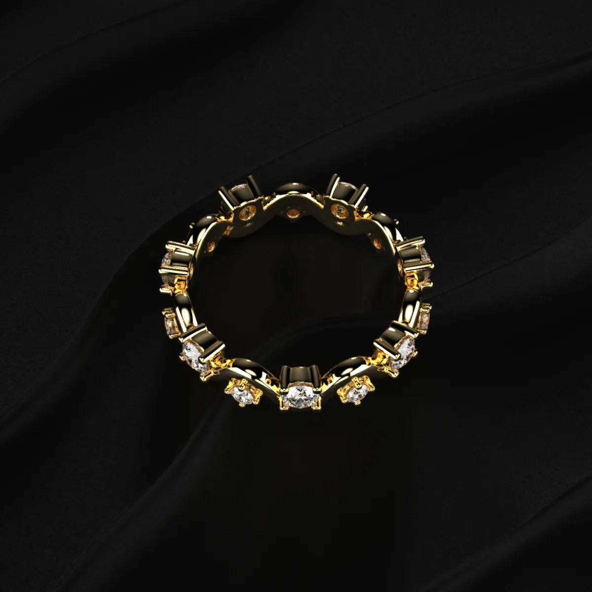 Full Circle Diamond Eternity Ring | Earthly Jewels
