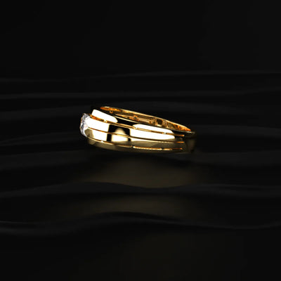 Princess Cut Diamond Ring For Men | Earthly Jewels
