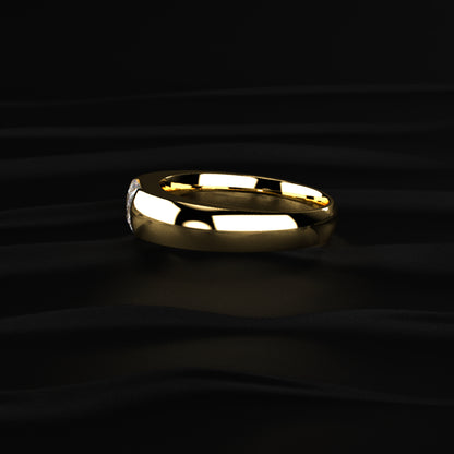 Princess Solitaire Ring For Men