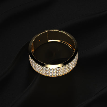 Multi Row Diamond Eternity Men's Band | Earthly Jewels
