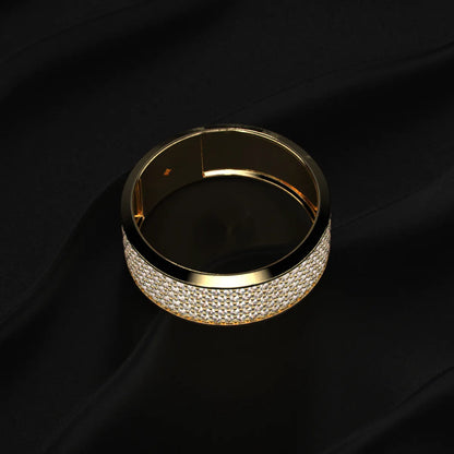 Multi Row Diamond Eternity Men's Band | Earthly Jewels