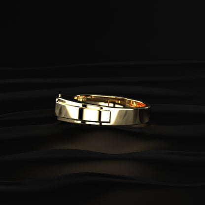 Princess Cut Men'S Engagement Ring | Earthly Jewels