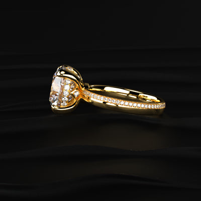 Majestic Round Solitaire Ring | Earthly Jewels