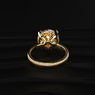 Majestic Round Solitaire Ring | Earthly Jewels