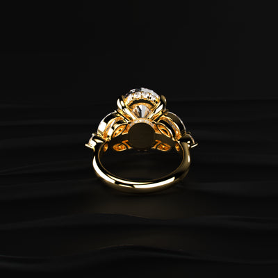 The Sovereign Oval Solitaire Ring | Earthly Jewels