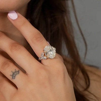 The Sovereign Oval Solitaire Ring | Earthly Jewels