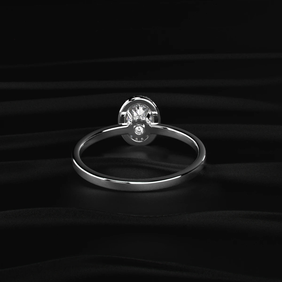 Oval Halo Engagement Rings | Earthly Jewels