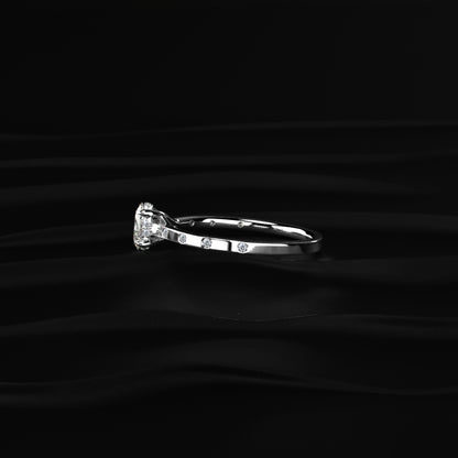 Oval Cut Diamond Ring