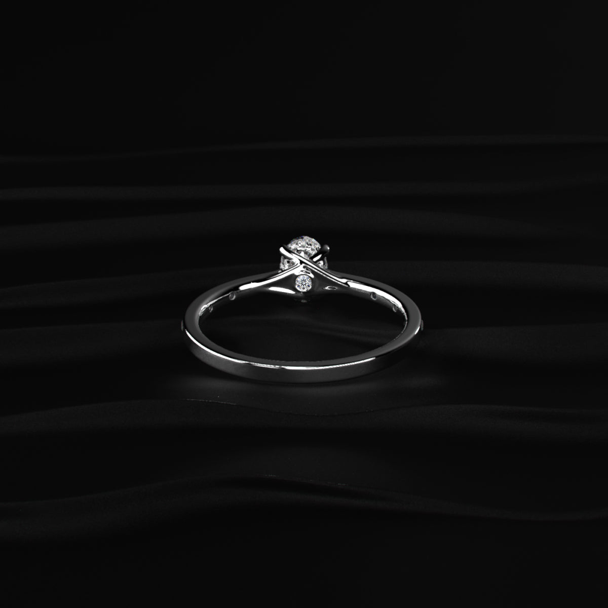 Oval Cut Diamond Ring