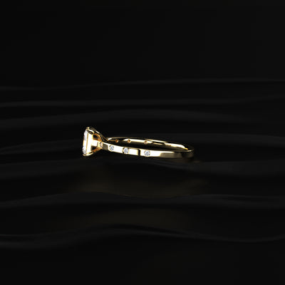 Radiant Cut Diamond Ring | Earthly Jewels