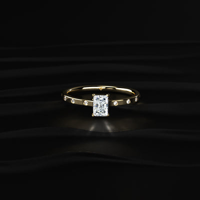 Radiant Cut Diamond Ring | Earthly Jewels
