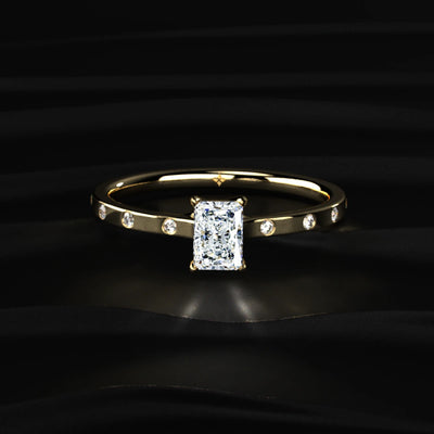 Radiant Cut Diamond Ring | Earthly Jewels