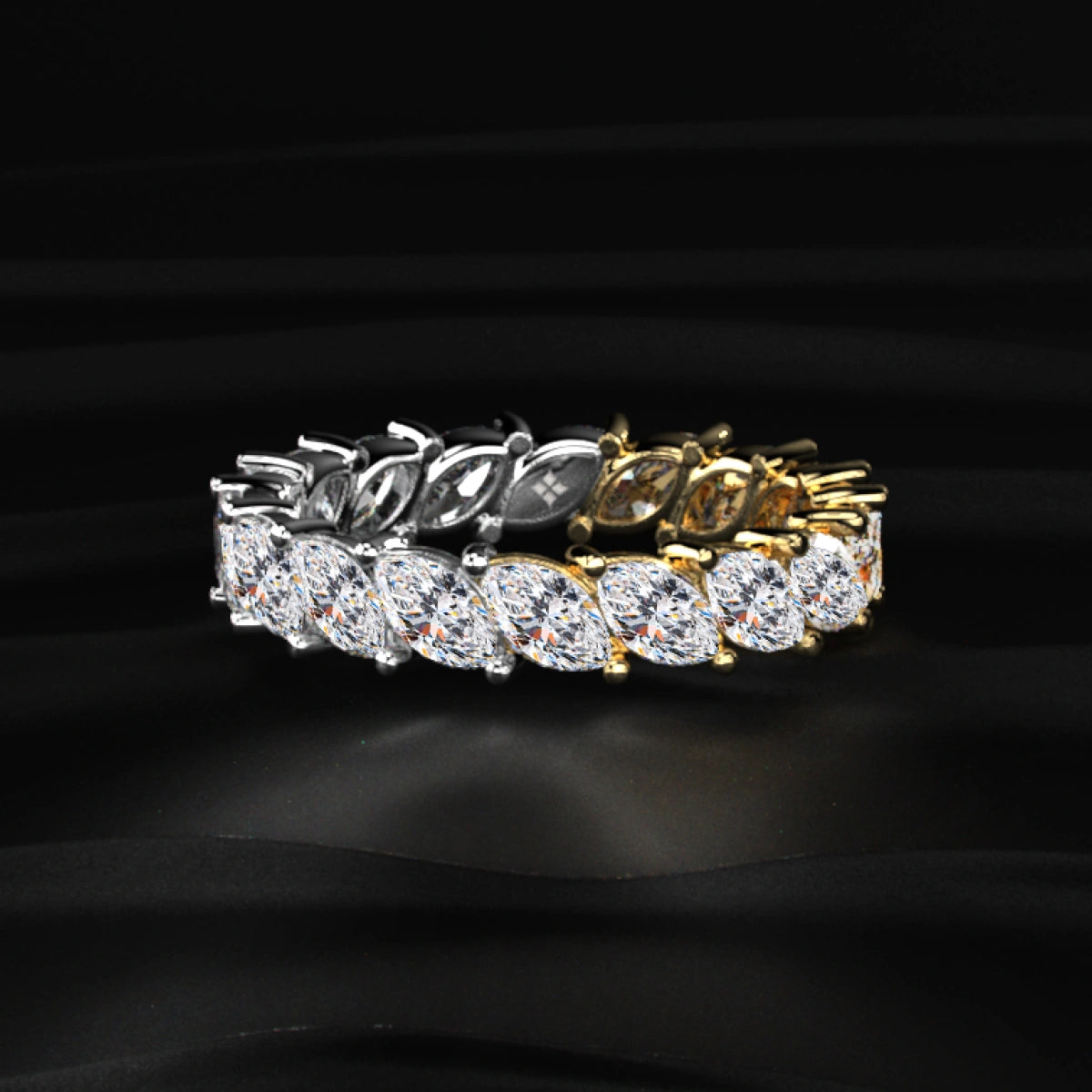 Marquise Diamond Full Eternity | Earthly Jewels