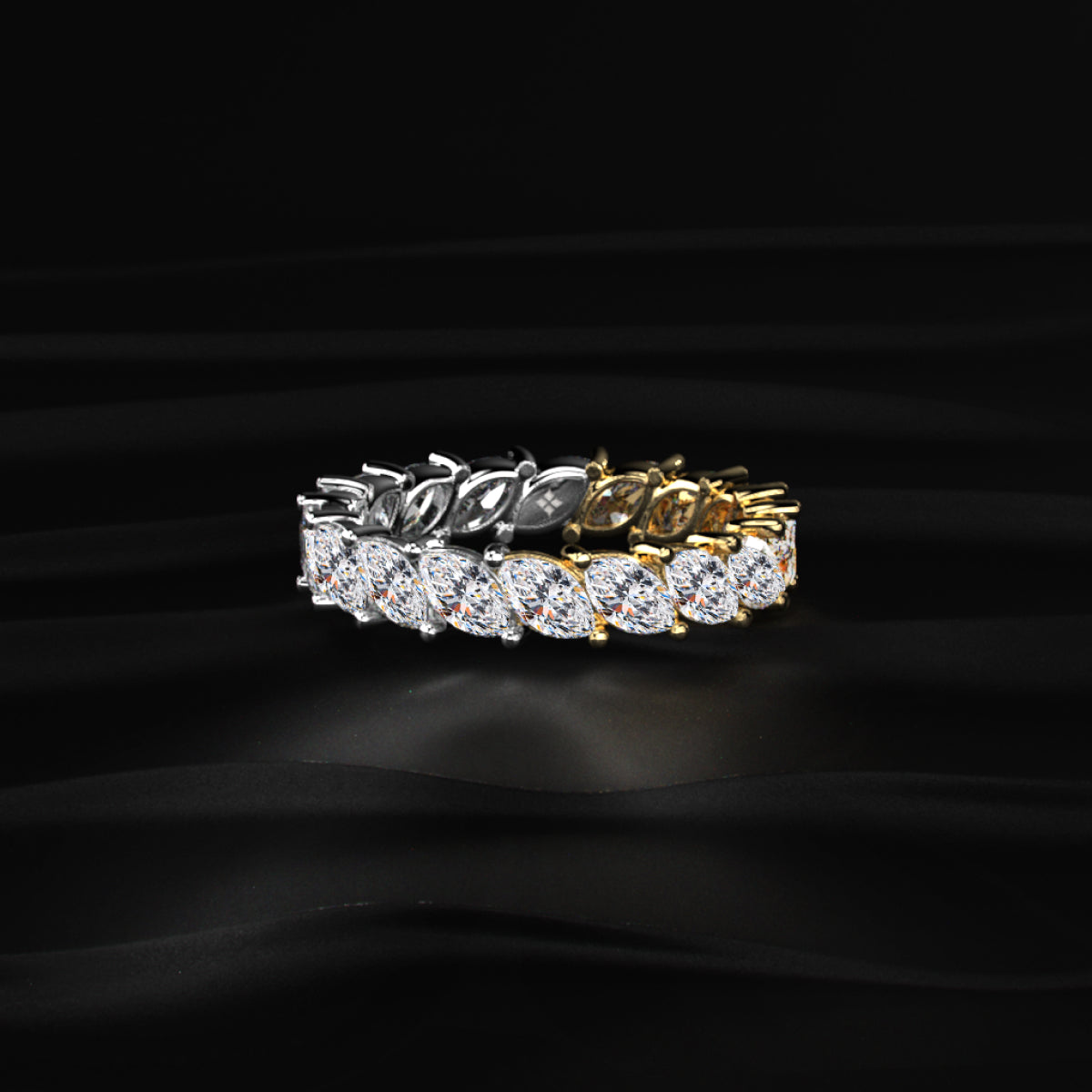 Marquise Diamond Full Eternity | Earthly Jewels